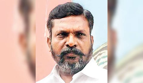 VCK leader Thol Thirumavalavan 