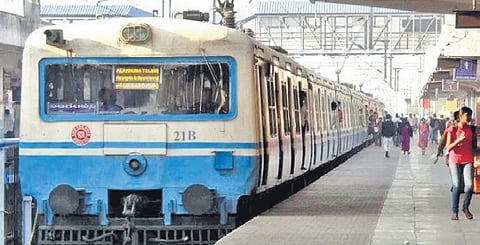 With only one MMTS train on the route, many passengers are having to seek alternatives to reach the newly revamped Charlapalli terminal station. 