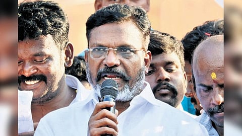 Thol Thirumavalavan was speaking ahead of the party’s  “Save secularism” rally scheduled on Saturday. 