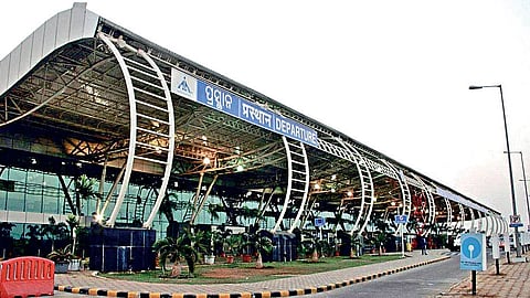 The Biju Patnaik International Airport (BPIA) in Bhubaneswar 