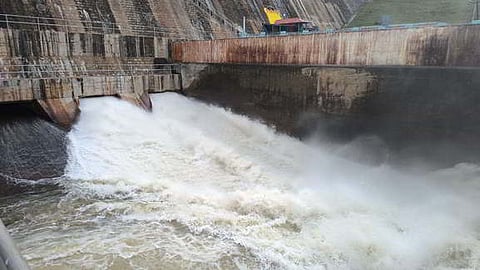 A flood warning has already been issued for people living along the river banks. 