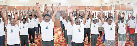  lauded Chief Minister N. Dr P Chandrasekhar lauded Chandrababu Naidu for launching a month-long yoga awareness campaign from May 21 to June 21, aimed at encouraging widespread public participation and promoting yoga’s health benefits.