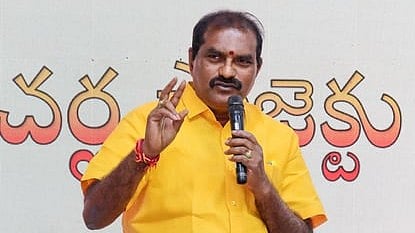 Minister for Water Resources Nimmala Ramanaidu 