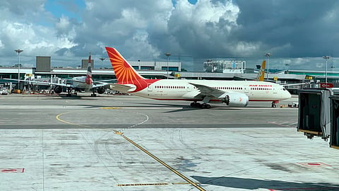 Air Indi flight.