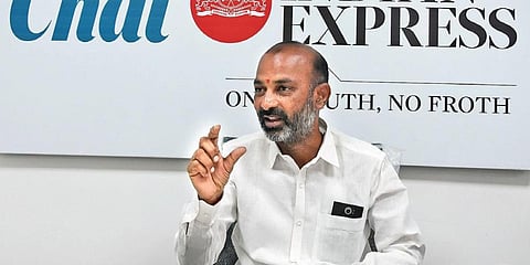  Minister Bandi Sanjay Kumar.