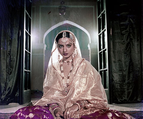 Rekha plays a 19th century courtesan in Umrao Jaan