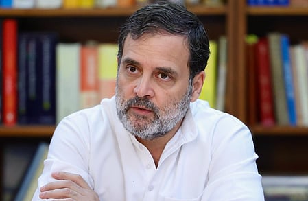 Congress leader Rahul Gandhi 