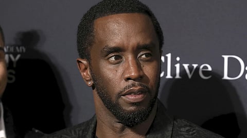 Sean Combs arrives at the Pre-Grammy Gala And Salute To Industry Icons at the Beverly Hilton Hotel on Jan. 25, 2020, in Beverly Hills, Calif. 