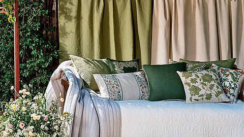 France, fabric and floral