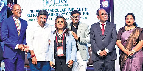 Minister for Information & Technology Palanivel Thiaga Rajan inaugurated the global eye surgery conference in Chennai on Saturday 