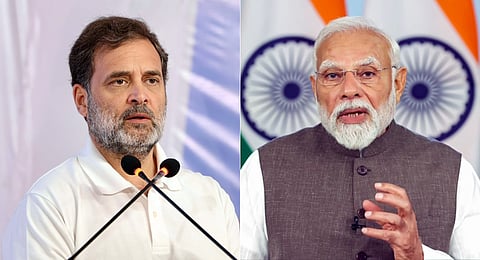 Congress leader Rahul Gandhi.