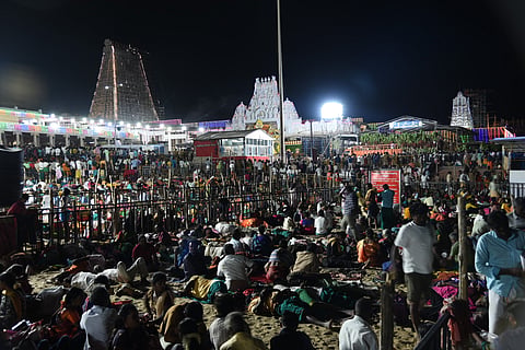 Devotees from across the state started converging on Tiruchendur on Sunday for the consecration of the Lord Subramaniya Swamy temple 