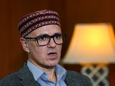 J&K Chief Minister Omar Abdullah.