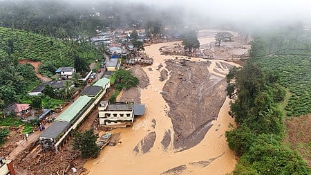 Rehabilitation stalls for tribal families among Wayanad landslide survivors.