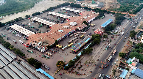 MGR Bus stand