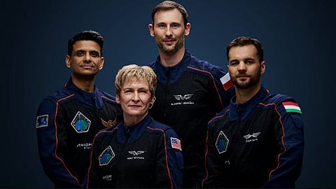 Group Captain Shukla, along Ax-4 crew to undock from ISS 