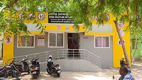 The urban health and wellness centre built at Caldwell Colony in Thoothukudi corporation. 