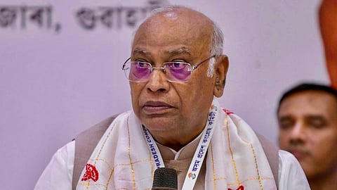 Kharge questions high fuel prices despite fall in global crude oil rates, targets Centre