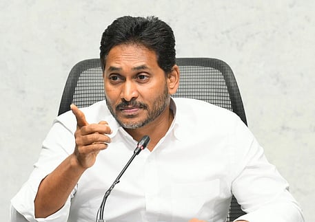 Former CM and YSRC president Jagan Mohan Reddy.