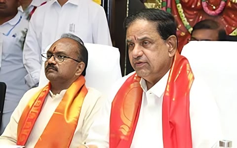 Tirumala Tirupati Devasthanams (TTD) Chairman BR Naidu 