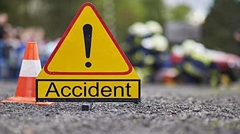 Shabarish fell, and the rear wheel of the bus ran over him, killing him on the spot, while his uncle and aunty sustained minor injuries.