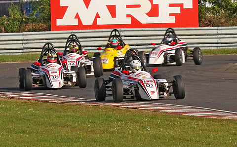 The MRF MMSC FMSCI Indian National car racing championship 2025 is set to commence at the refurbished Kari Motor Speedway in Coimbatore on Saturday