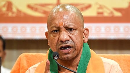 Uttar Pradesh Chief Minister Yogi Adityanath accused the SP of hiding behind a “façade” of democracy 