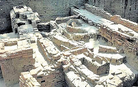 Representational image of Keezhadi archaeological site 