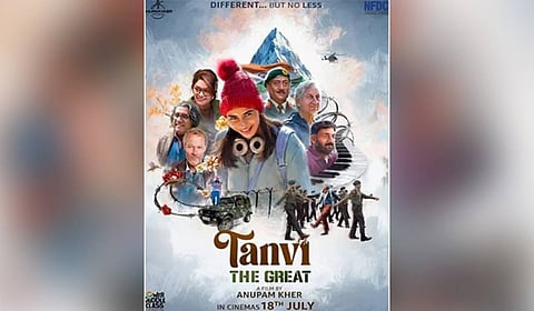 Poster of ‘Tanvi the Great’ 
