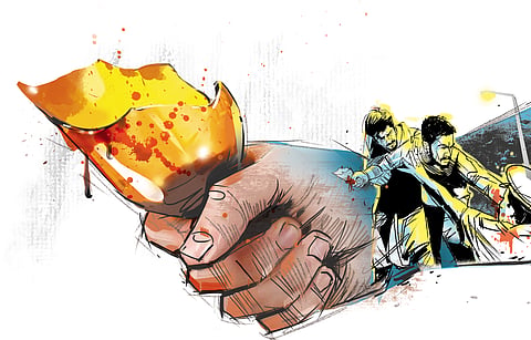 Rajaraman, a resident of Ayapakkam in west Chennai, was having a drink with friends at a bar near a commercial complex in Egmore on July 18 when a quarrel broke out, leading to his fatal assault.