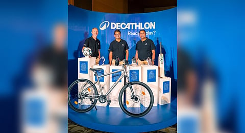 Decathlon sports cycle launch.