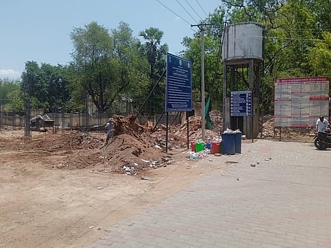 A new centre is being constructed to support the existing  Maternal care centre in Thirumangalam GH.