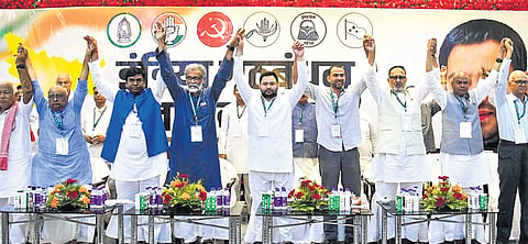 After bitterness over seat-sharing issues, the release of a joint manifesto will come as a boost to the INDIA bloc partners.