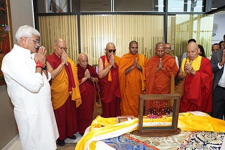 The Piprahwa relics (Photo | IANS)