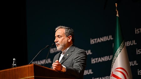 Iran's Foreign Minister Abbas Araghchi. 