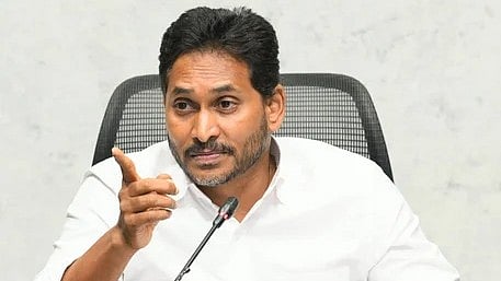 Former CM and YSRC president Jagan Mohan Reddy.