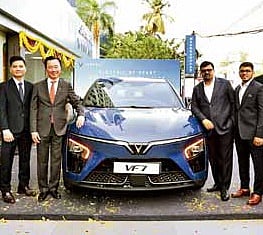 The Teynampet showroom is VinFast’s largest facility among the 35 showrooms to open this year