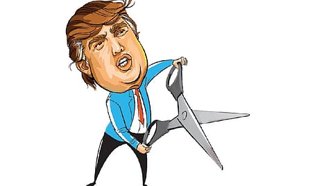 US President Donald Trump. 