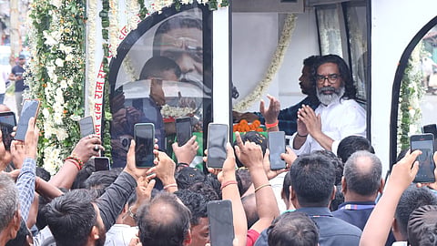 Jharkhand Chief Minister Hemant Soren