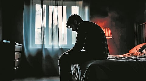 Representative picture of a stressed individual