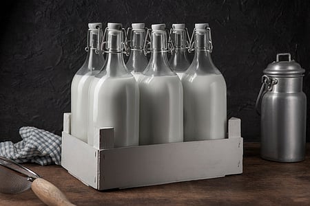 Milk can image used for representation