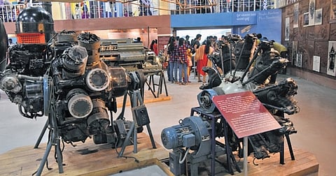 A file photo of exhibits at Visvesvaraya Industrial and Technological Museum  