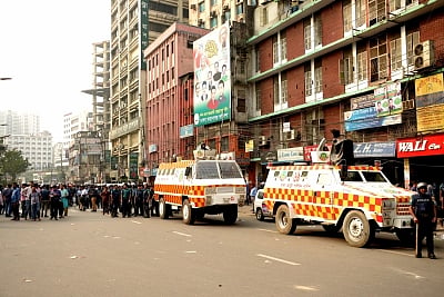 Ahead of the anniversary, the Awami League called on supporters through social media to hold online discussions, fly party flags, organise processions and carry out poster campaigns.