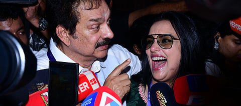 Shwetha Menon and Devan