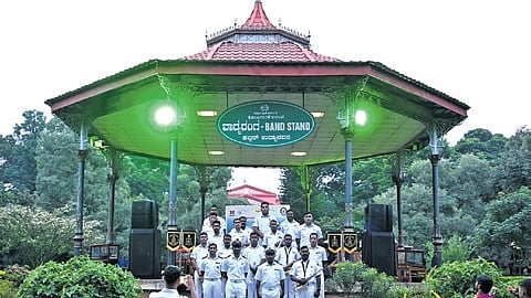 The bandstand at Cubbon Park has a history as lively as the music once played there.