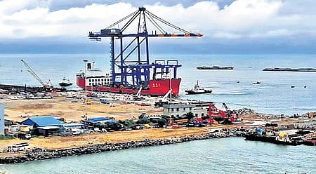 Vizhinjam port is one of the few ports in the world capable of handling ships carrying 3.5 lakh tonnes.