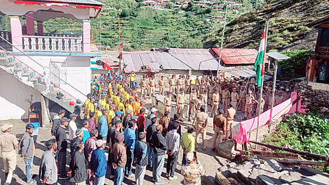 Independence Day celebrations in disaster-hit Dharali 