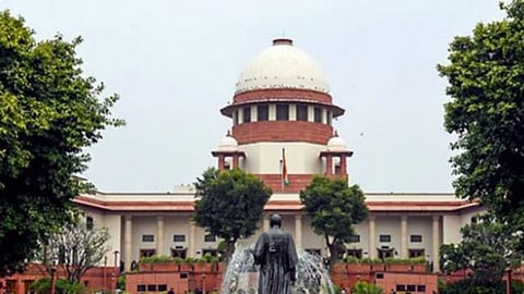 A view of the Supreme Court of India.