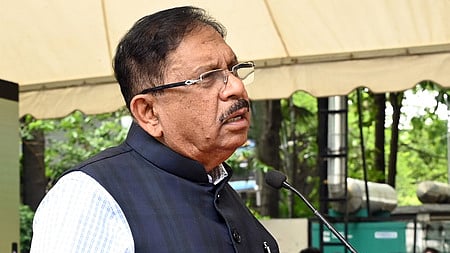 Karnataka Home Minister G Parameshwara. 
