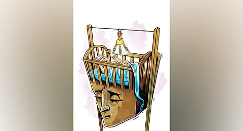 Of the 54 suicide cases reviewed by the report, most occurred during pregnancy. 